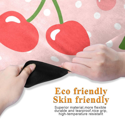 Yoga Mat Foldable Exercise Mats Gym Non Slip Workout Mat for Women and Men Pilates Floor Fitness Mat with Storage Bag 71 inch x 26 inch