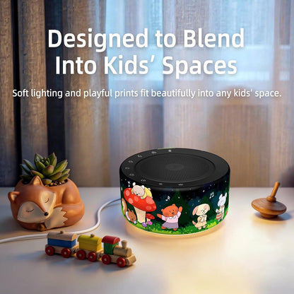 Kipcush Automatic Tibetan Meditation Bowl Sound Machine - 7 Himalayan Tones + 7 Color Night Light - Timer & Touch Control - No Manual Striking for Yoga, Chakra Healing, Stress Relief - Plug In