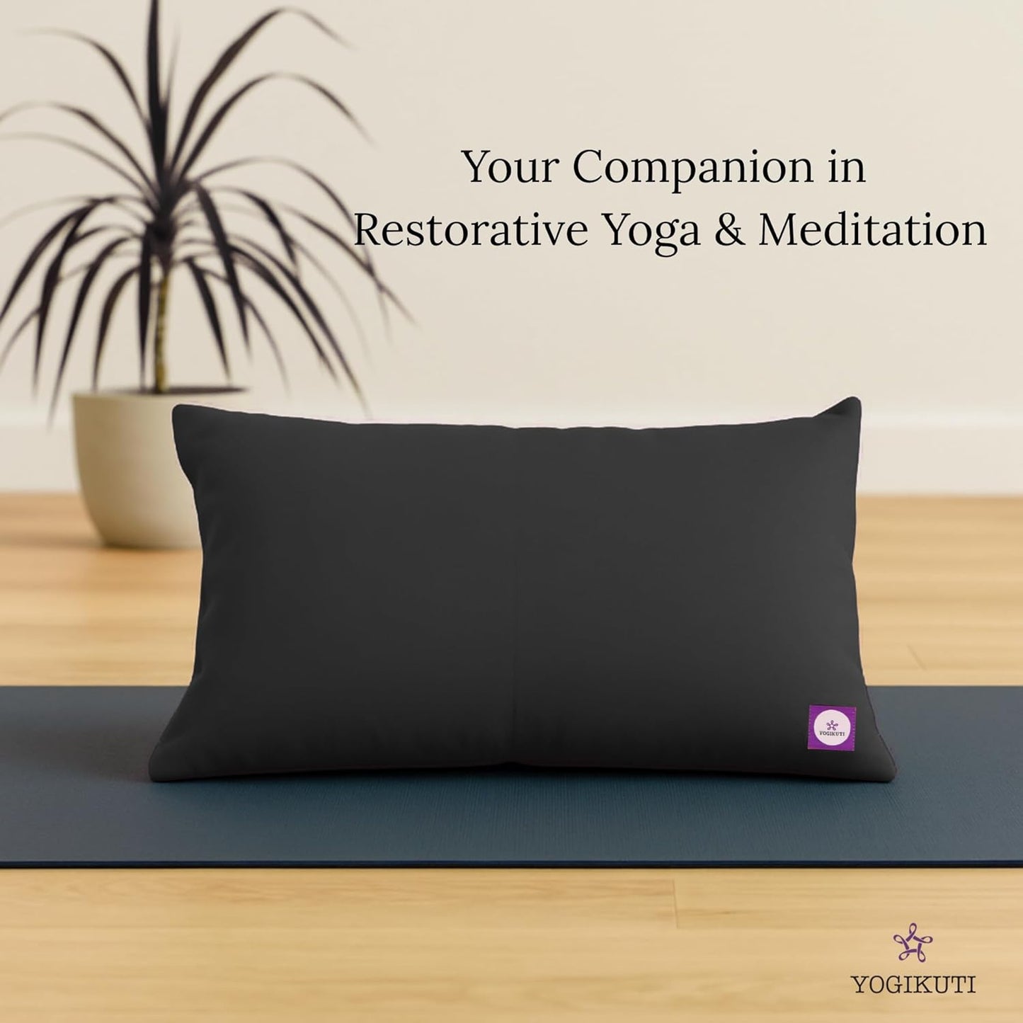 Yoga Pillow, Yoga Pillow for Meditation Practices, Versatile Meditation Bolster, Comfortable Floor & Kneeling Pillow, Iyengar yoga pilow - Comfort for Every Practice
