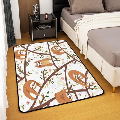 Zen Yoga Area Rug 3'x5' Boho Mandala Rugs for Living Room Bedroom Zen Spiritual Decorative Carpet Women Adults Super Cozy Floor Mats Home Decor