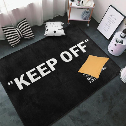 Keep Off Area Rug Floor Door Mat Yoga Sofa Carpet for Home Art Decor Living Room Bedroom