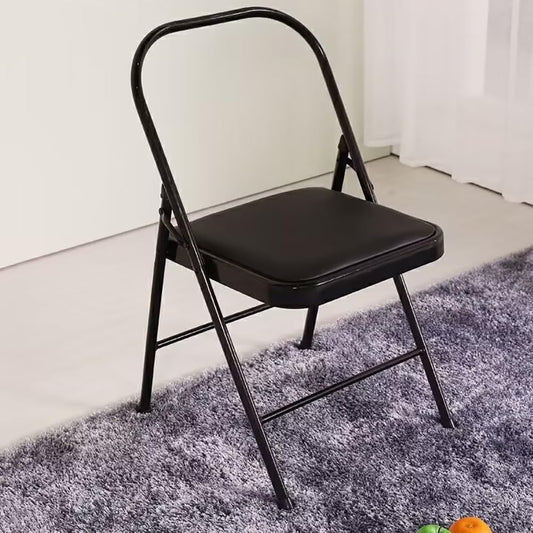Pilates Yoga Chair,Yoga Auxiliary Chair Backless Yoga Chair Iyengar Auxiliary Chair with Non-Slip Feet Covers Stable,Black