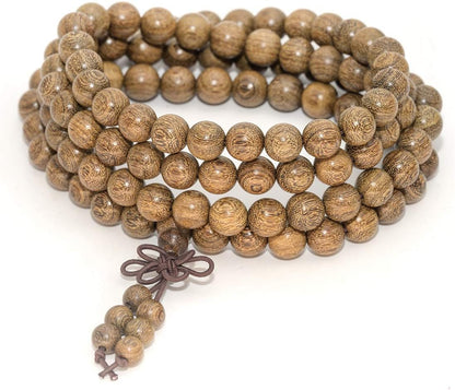 Mala Beads Bracelet 108 8mm Prayer Meditation Sandalwood Elastic…