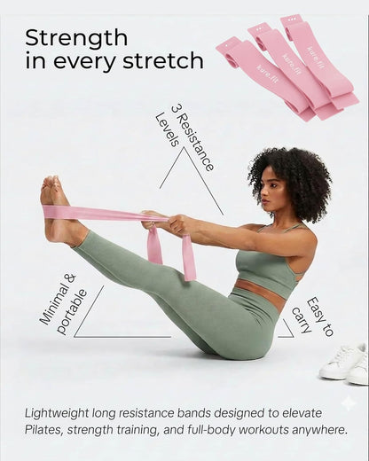 Pilates Kit for Women – Home Pilates Equipment Set with Ring, Ball & Resistance Bands | Pilates Starter Kit with Accessories in Gift Box