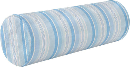 Yoga Bolster Pillow Round Neck Roll Pillow Bed Round Pillow for Baby Cylinder Decorative Pillow Bolster Pillow Covers with Zipper Gold Stripe