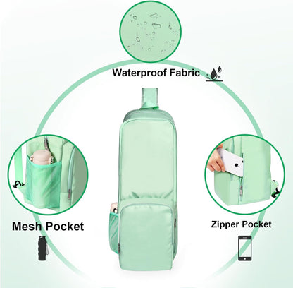 Yoga Mat Bag Carrier Side Mesh Zipper Pocket Exterior Wet Compartment Lightweight Waterproof Yoga Bag for Mat