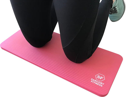 Yoga Knee Pad 0.6 inch Thick Pilates Yoga Knee Pad Cushion your knees Also support Elbows Forearms
