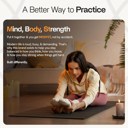Folding Yoga Mat, TPE Folding Yoga Mat, Foldable Exercise Mat for Yoga, Pilates, Floor Workouts, Compact Design, Travel Friendly, Ideal for Home & Gym, Knee pad, Kneeling pad, No Roll Mat