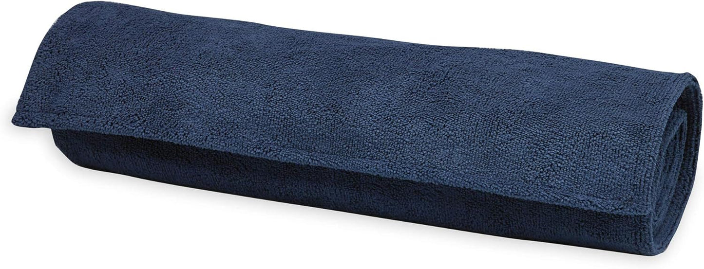 Gaiam Grippy Non Slip Yoga Mat Towel - Fast Drying Towel - Ideal For Hot Yoga - Microfiber And Machine Washable - Grip Backing
