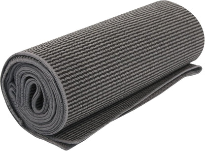 Hugger Mugger Yoga Towel - Midnight - Soft, Absorbent, Fast Drying, Non-Slip Backing, use by iteself or Over a Yoga mat, hot Yoga, Helps with Slippery Hands and feet