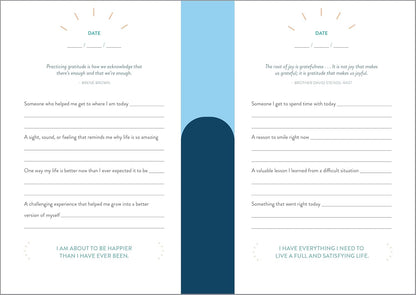 The 5-Minute Gratitude Journal: Give Thanks, Practice Positivity, Find Joy