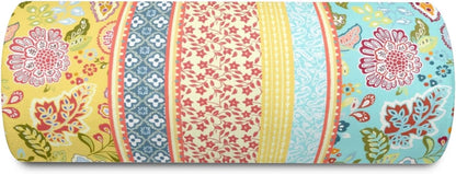 Knee Pillow for Back Sleeping – Half Moon Bolster Pillow for Under Knee While Sleeping Support, Leg & Back Pain Relief (21.5x9x5 Inches)