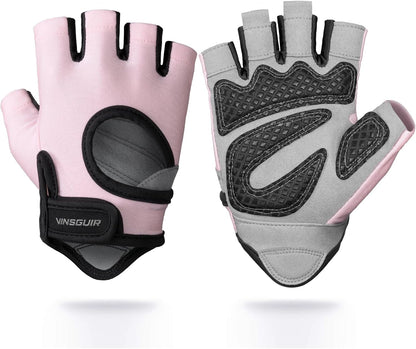 VINSGUIR Workout Gloves for Men and Women, Weight Lifting Gloves with Excellent Grip, Lightweight Gym Gloves for Weightlifting, Cycling, Exercise, Crosstraining, Pull ups, Fitness, Climbing and Rowing