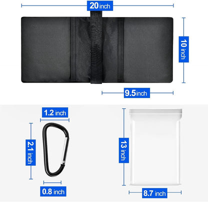 EMART Upgraded Heavy Duty Sandbag, Photo Video Studio Weight Bag Saddlebag Design for Photography Light Stand Tripod, Umbrella Base, Camping, Pop up Tent, Fishing Chair - 6 Pack