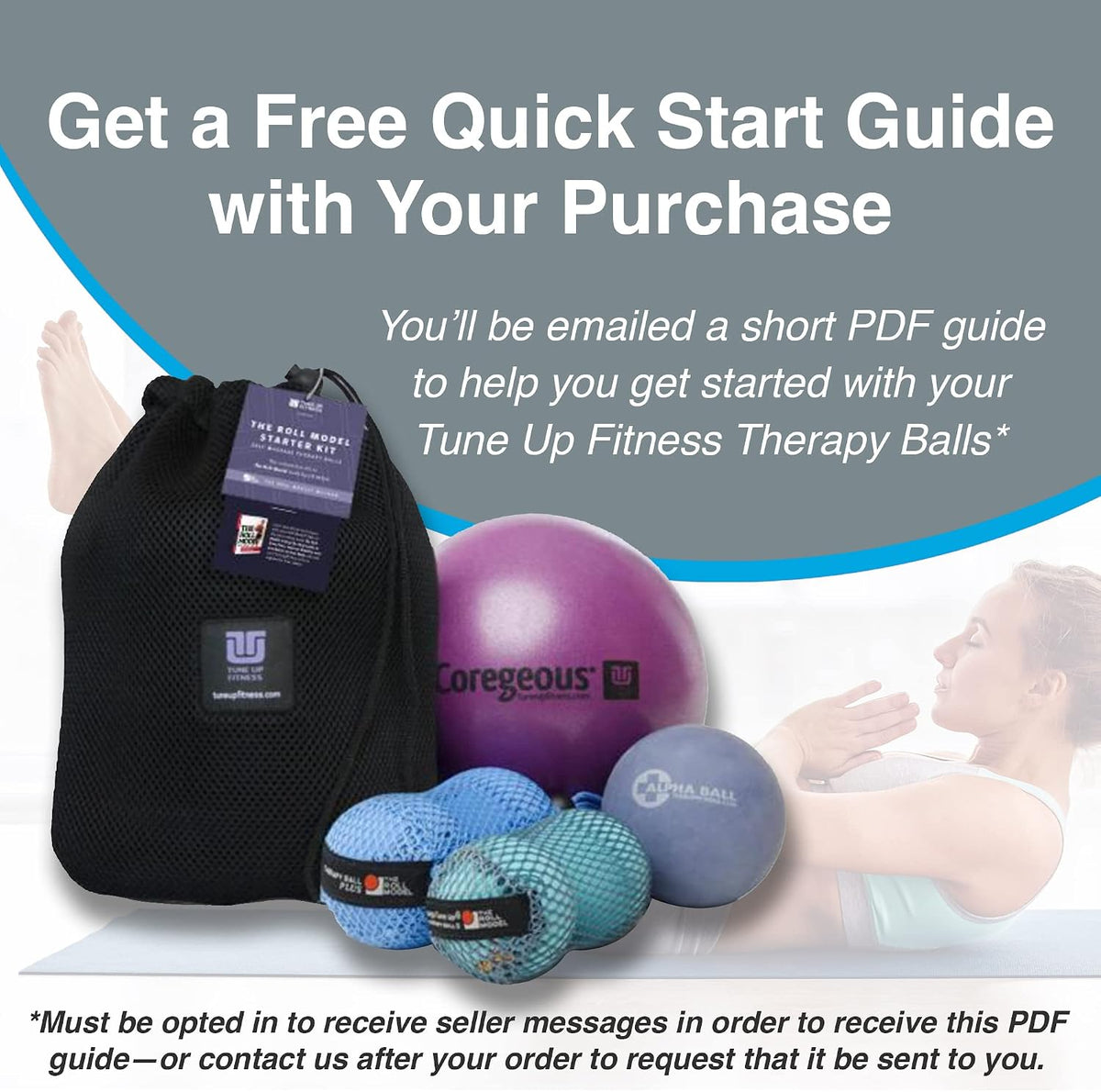 – Alpha Twin Set in Tote | Larger Sized Yoga Massage Therapy Balls | Trigger Point Ball, Myofascial Release and Pain Relief for Upper & Lower Back, IT Band, QL, Hamstrings, Glutes