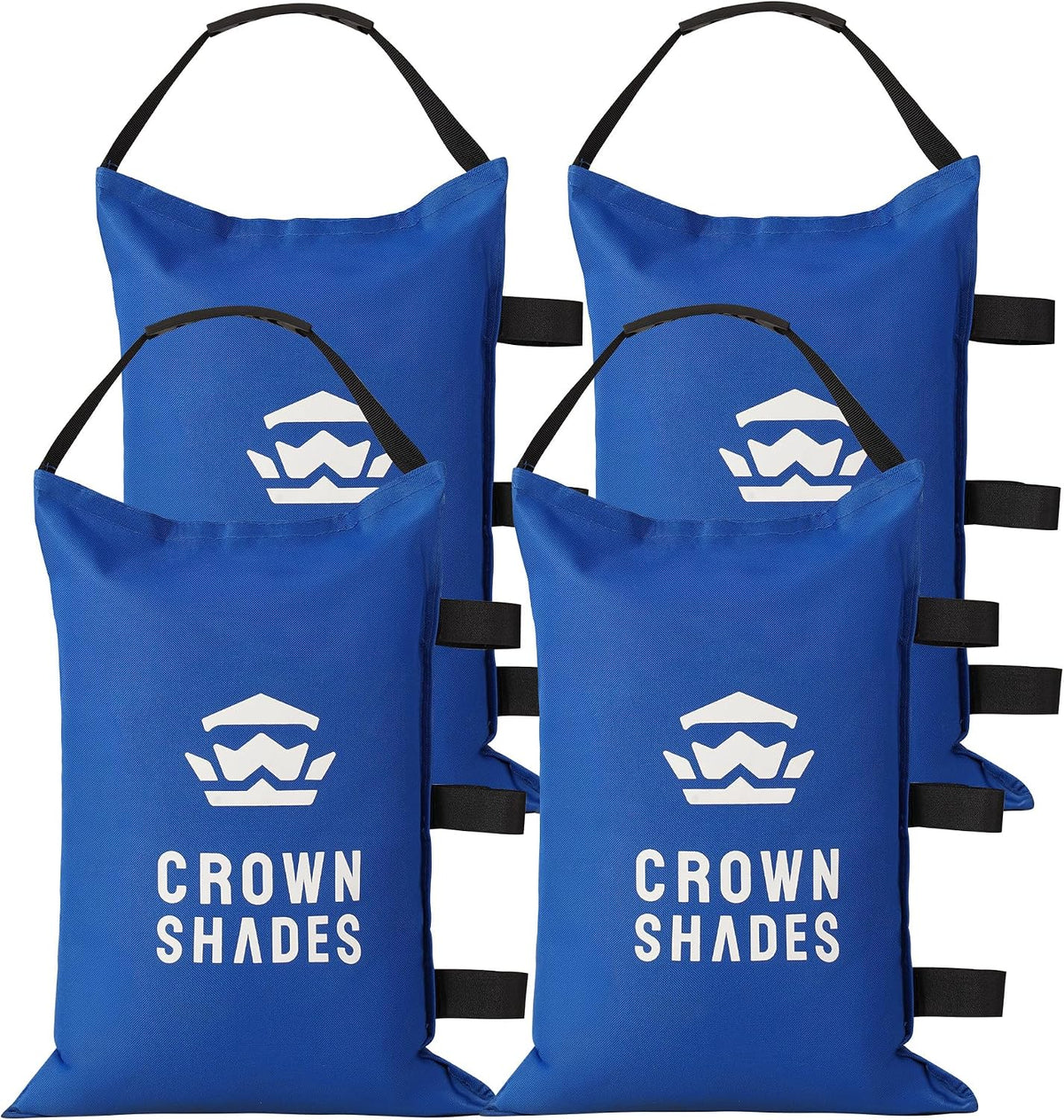 Sand Bags for Canopy Legs, 120 LBS, Black (Unfilled)