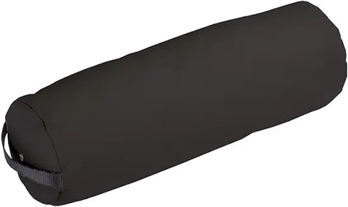 Bolster Pillow Fluffy – Durable Massage Bolster, 100% PU Upholstery incl. Strap Handle/Professional Quality for Massage Tables/Back Pain Relief