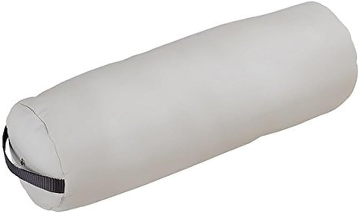 Bolster Pillow Fluffy – Durable Massage Bolster, 100% PU Upholstery incl. Strap Handle/Professional Quality for Massage Tables/Back Pain Relief