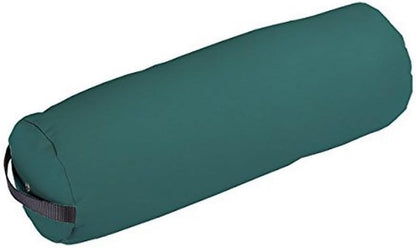 Bolster Pillow Fluffy – Durable Massage Bolster, 100% PU Upholstery incl. Strap Handle/Professional Quality for Massage Tables/Back Pain Relief