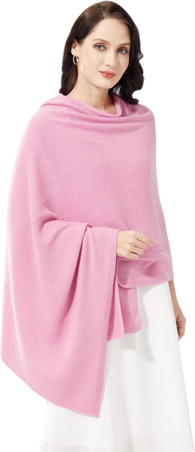 Soft Cashmere Blend Wrap Chic Scarf Stole for Women Wayfarer Travel Extra Large 87"x28" - Colors A