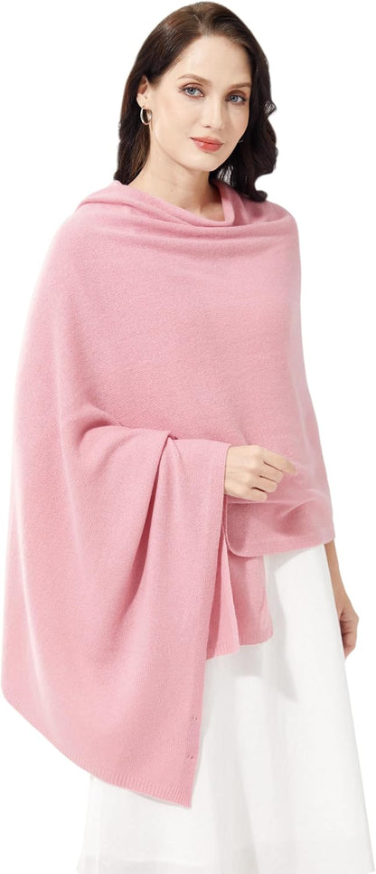 Soft Cashmere Blend Wrap Chic Scarf Stole for Women Wayfarer Travel Extra Large 87"x28" - Colors A