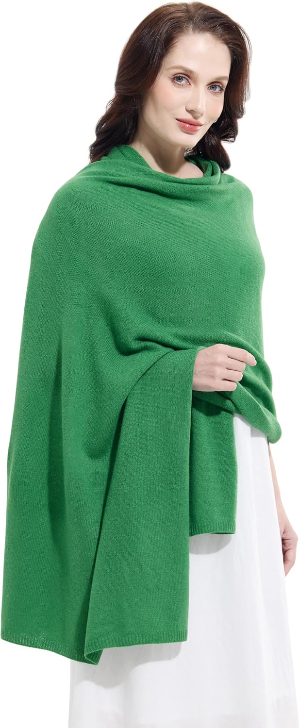 Soft Cashmere Blend Wrap Chic Scarf Stole for Women Wayfarer Travel Extra Large 87"x28" - Colors A