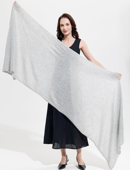 Soft Cashmere Blend Wrap Chic Scarf Stole for Women Wayfarer Travel Extra Large 87"x28" - Colors A