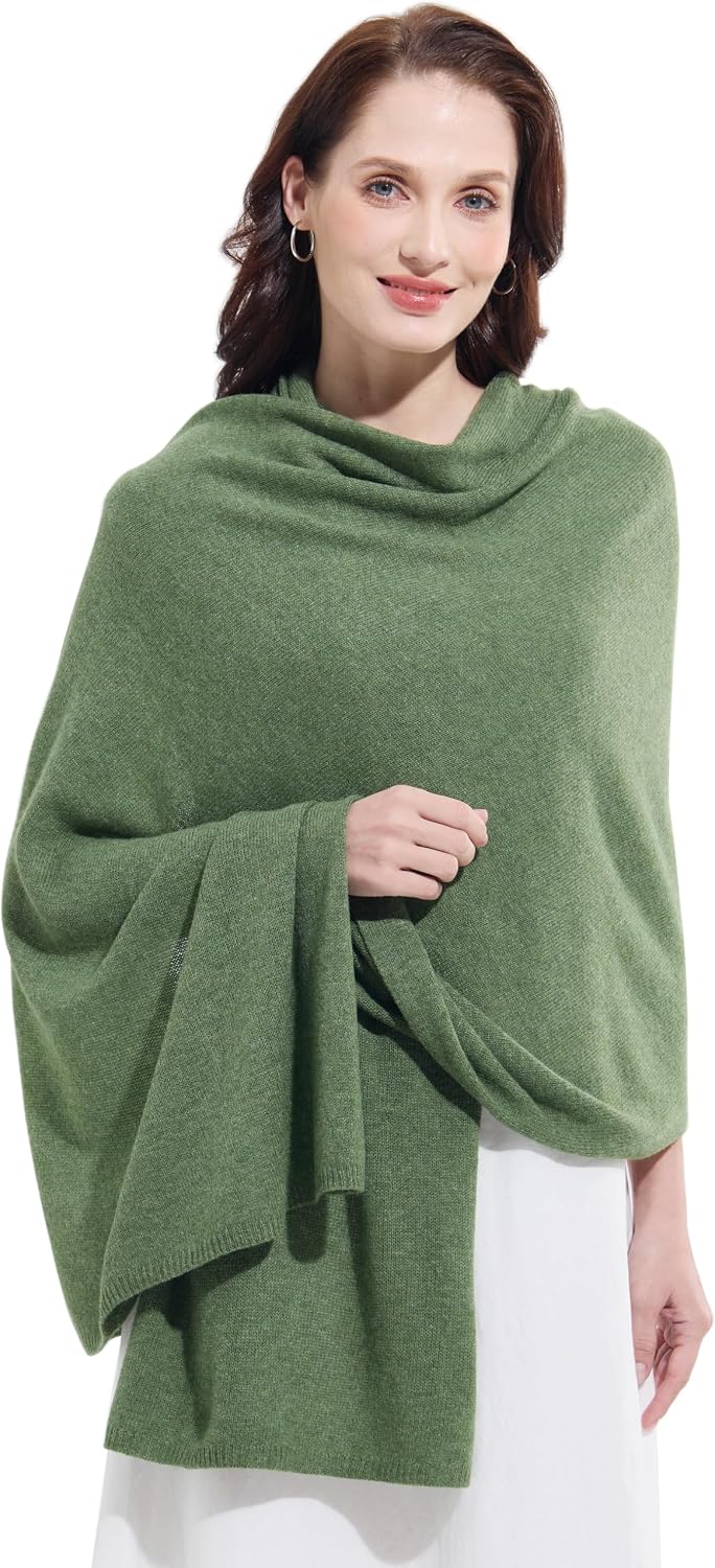 Soft Cashmere Blend Wrap Chic Scarf Stole for Women Wayfarer Travel Extra Large 87"x28" - Colors A