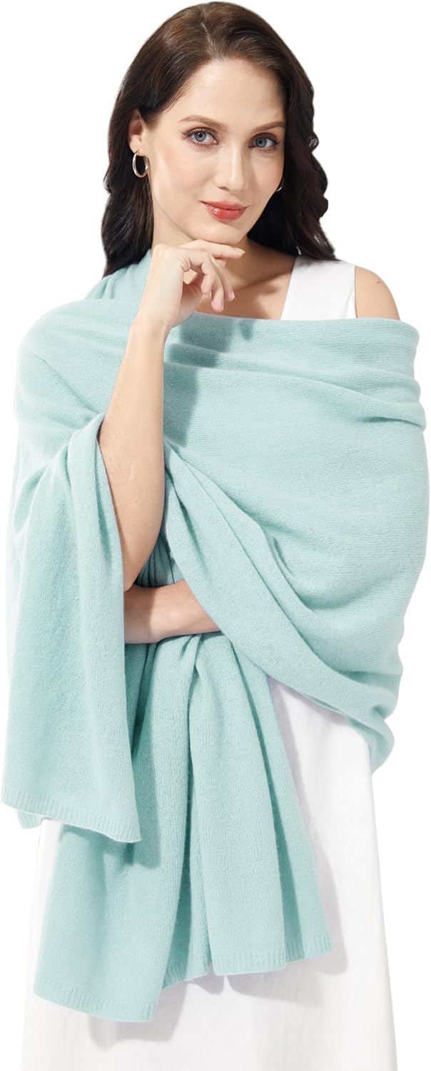 Soft Cashmere Blend Wrap Chic Scarf Stole for Women Wayfarer Travel Extra Large 87"x28" - Colors A