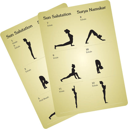 The Original Yoga Asana Cards - Workout Deck With Over 120 Poses - Sequencing Deck With Cues and Sanskrit Names for Beginners and Teachers - Unique Gift for Women or Any Yoga Lover