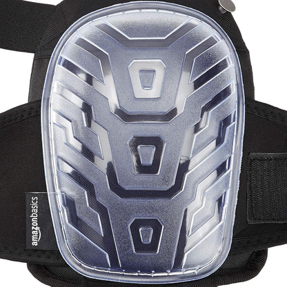 Professional Gel Cushion Knee Pads - 1 Pair, Clear