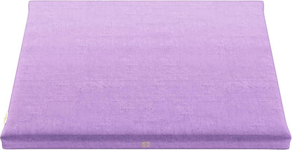 Zabuton Meditation Mat - Cotton Filled Yoga and Meditation Pad - Zabuton Meditation Cushion for Kneeling and Sitting Support - Large Rectangular Sitting Floor Pillow for Bench or Zafu
