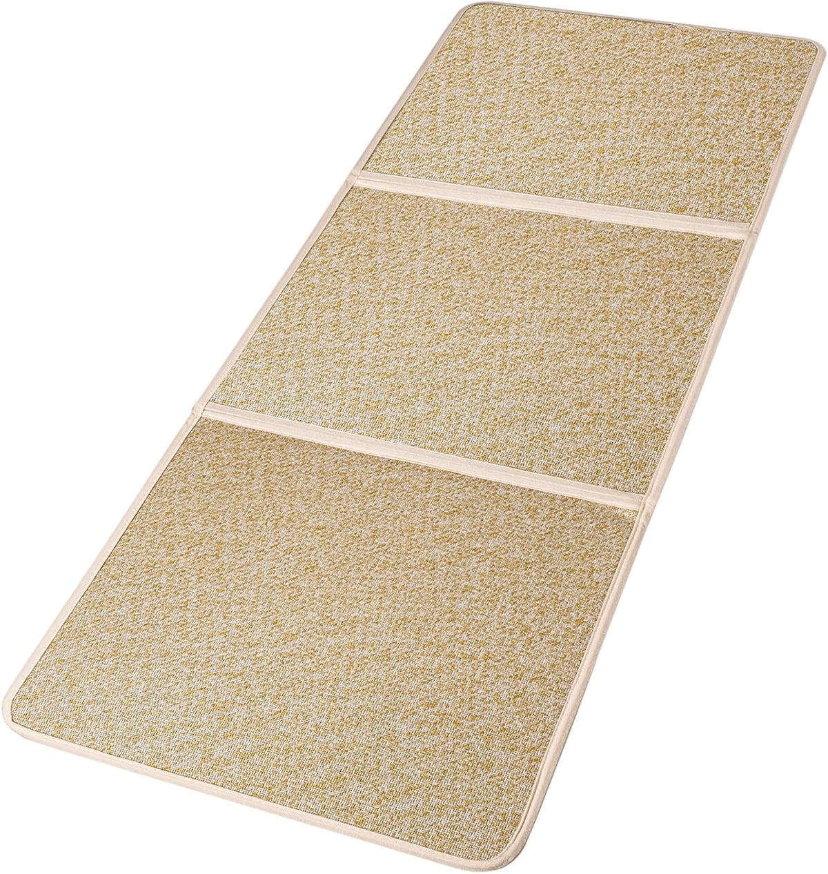 Japanese Tatami Mat Foldable Floor Mats Non-Slip Futon Mattress Sleeping Mat Summer Yoga Mat Indoor Outdoor Runner Rug Area Rug for Bedroom Living Room,Green