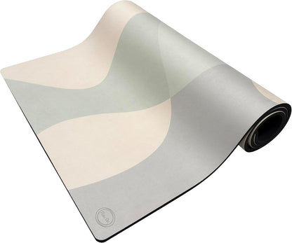 Home Exercise Rug – Luxury 1/2" (10MM) Extra Thick Yoga Mat, Non-Slip Suede & Natural Rubber, Long & Wide for Stretching, Fitness & Decor – 72" x 31.5"