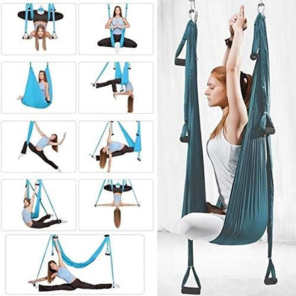 Aerial Yoga Flying Yoga Swing Yoga Hammock Trapeze Sling Inversion Tool for Gym Home Fitness