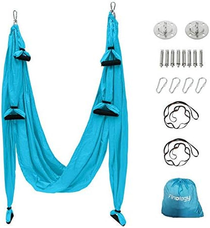 Aerial Yoga Flying Yoga Swing Yoga Hammock Trapeze Sling Inversion Tool for Gym Home Fitness