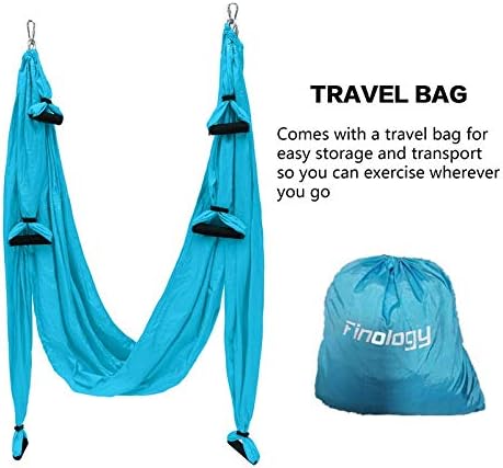 Aerial Yoga Flying Yoga Swing Yoga Hammock Trapeze Sling Inversion Tool for Gym Home Fitness