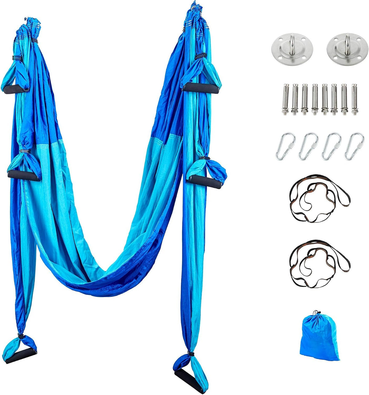 Aerial Yoga Flying Yoga Swing Yoga Hammock Trapeze Sling Inversion Tool for Gym Home Fitness