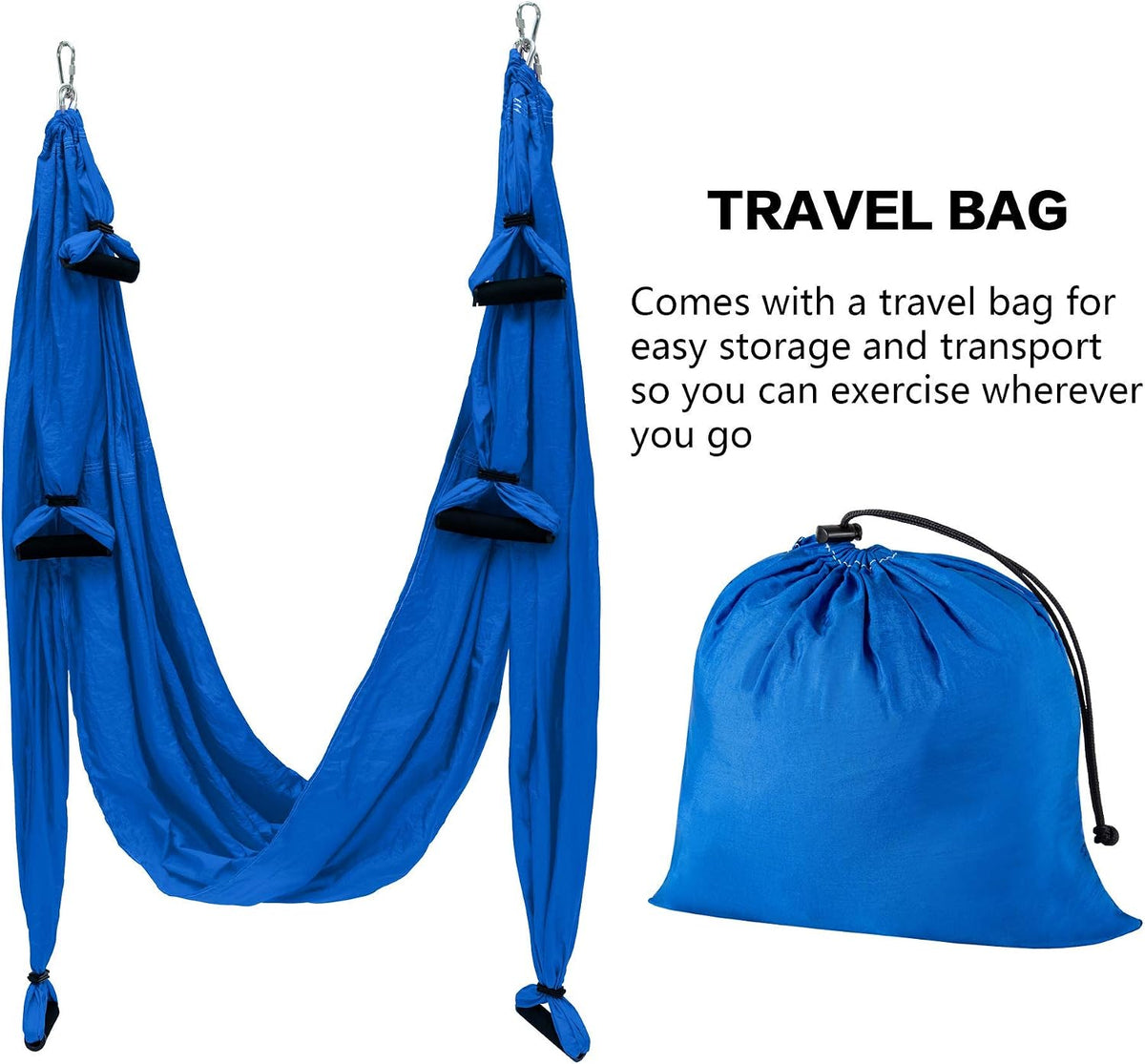 Aerial Yoga Flying Yoga Swing Yoga Hammock Trapeze Sling Inversion Tool for Gym Home Fitness