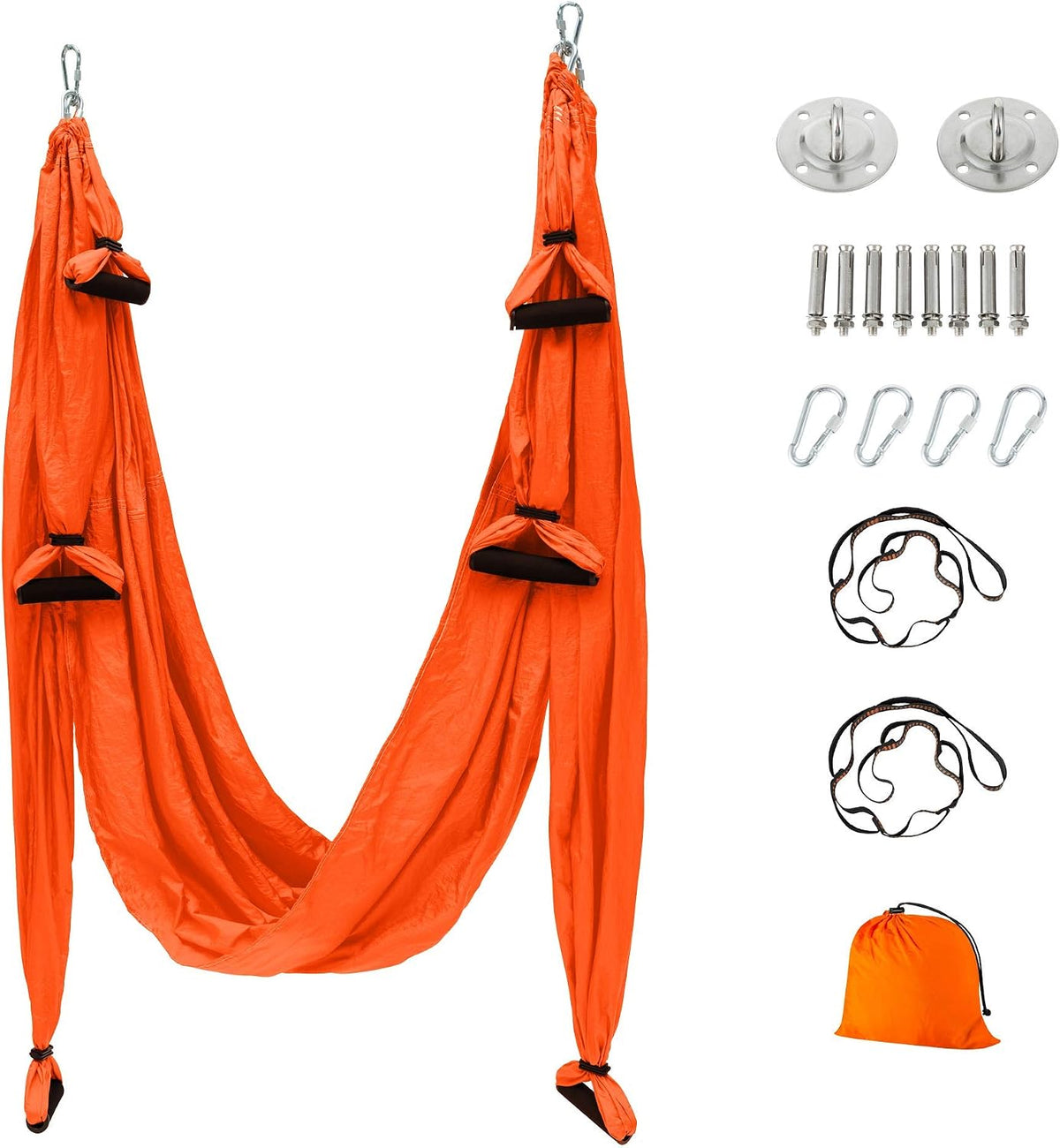 Aerial Yoga Flying Yoga Swing Yoga Hammock Trapeze Sling Inversion Tool for Gym Home Fitness
