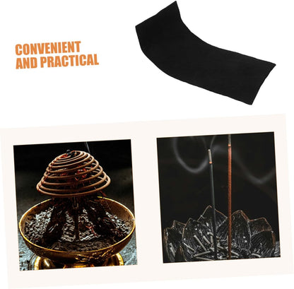 Fireproof Incense Burner Catcher Pad Black for Incense Burner