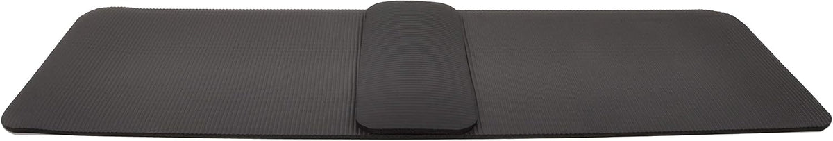 All Purpose 1/2-Inch Extra Thick High Density Anti-Tear Exercise Yoga Mat and Knee Pad with Carrying Strap and Optional Yoga Blocks, Multiple