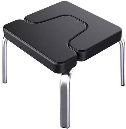 Yoga Inversion Chair,Stainless Steel Frame,Yoga Assist Chair,T-Shaped Removable Seat Yoga Inversion Stool,Yoga Inversion Trainer,Black