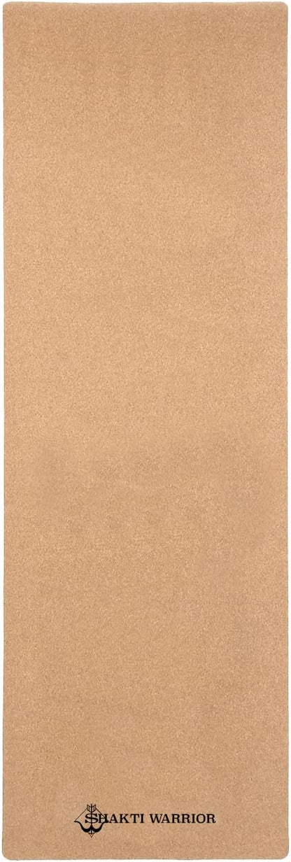 Cork Yoga Mat, Non Slip, 72 x 24 Inch, 3mm Thick