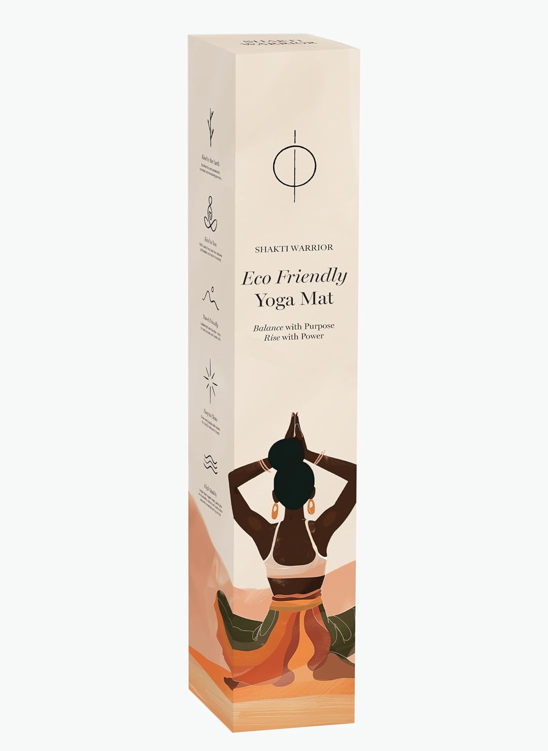 Cork Yoga Mat, Non Slip, 72 x 24 Inch, 3mm Thick