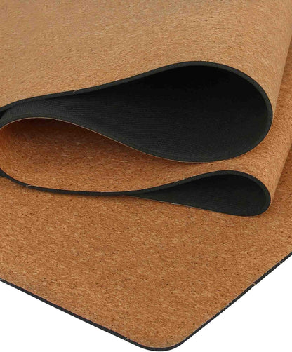 Cork Yoga Mat, Non Slip, 72 x 24 Inch, 3mm Thick