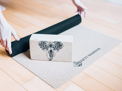 Cork Yoga Mat, Non Slip, 72 x 24 Inch, 3mm Thick