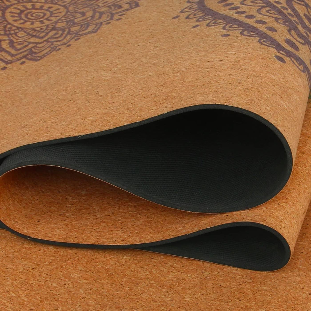 Cork Yoga Mat, Non Slip, 72 x 24 Inch, 3mm Thick