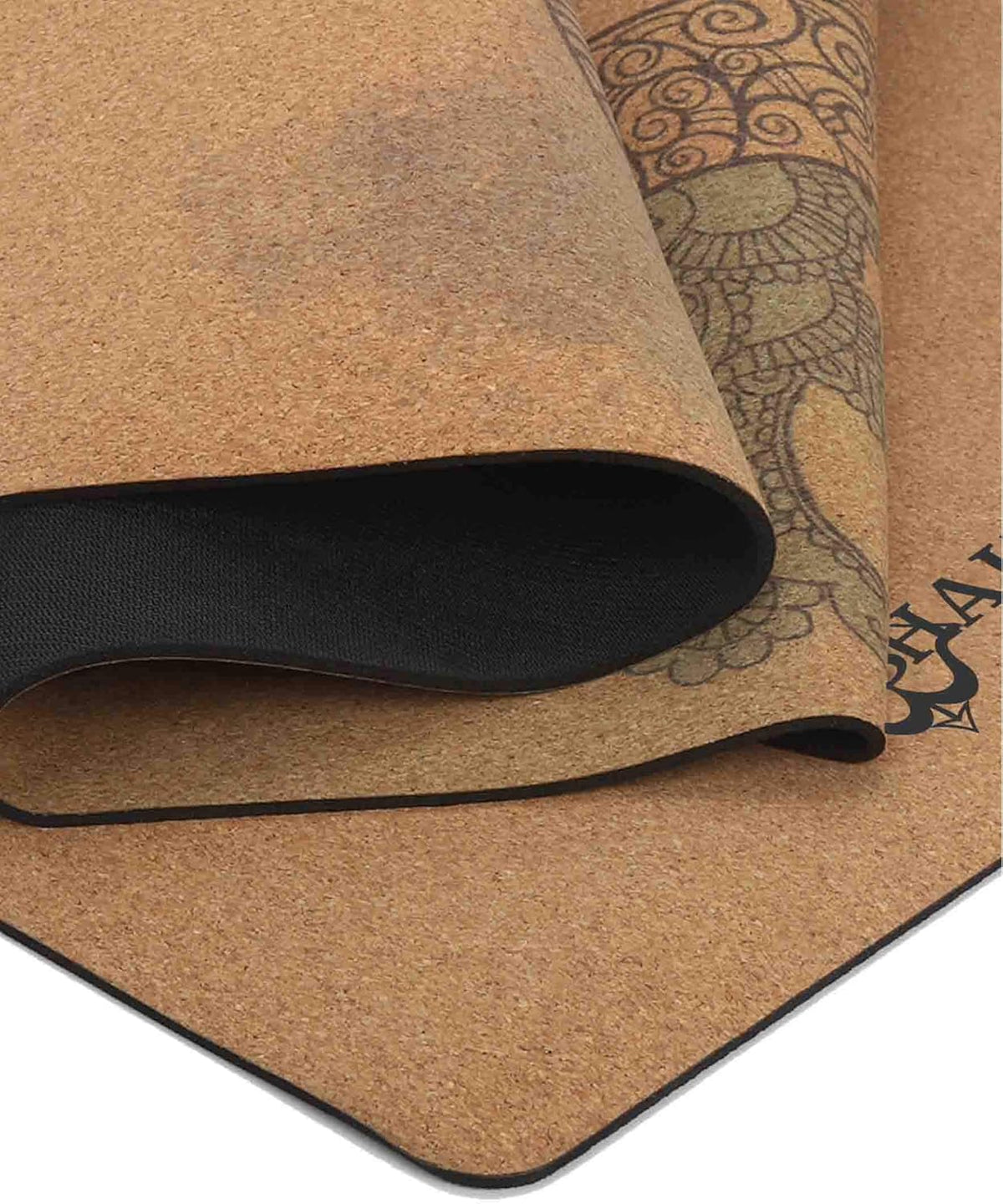 Cork Yoga Mat, Non Slip, 72 x 24 Inch, 3mm Thick