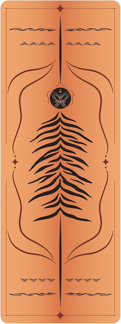 【 】 Yoga Mat * Beast Line -- Unique coating technique, Great wear resistance for a long service life, Vividly printed pattern, Natural rubber base, Strong bounce resilience, Absorb sweat instantly to stay dry, Clean and hygienic.